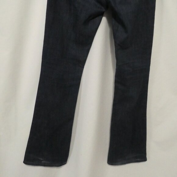 BONGO - Denim Vision | size 7 | Classic Flared Dark Wash  Blue Denim Jeans - Picture 14 of 16